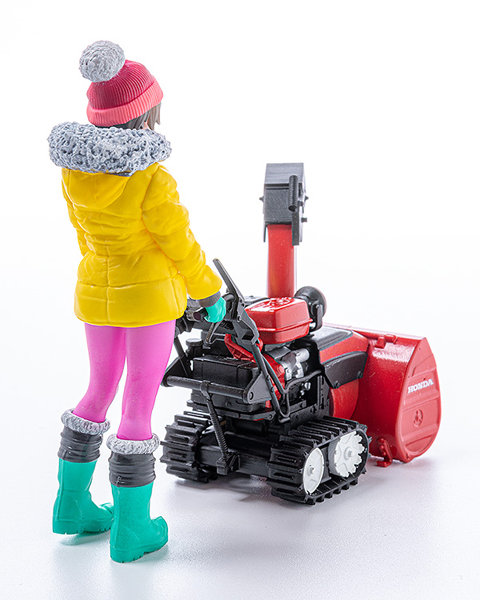 PLAMAX MF-62 minimum factory みのり with ホンダ小型除雪機 HSS1170n（JX）