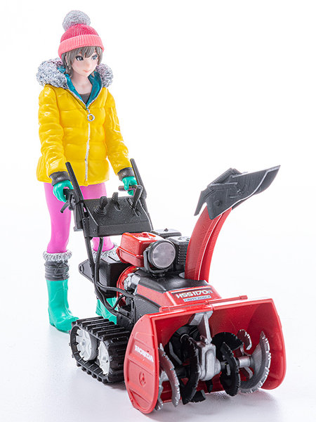 PLAMAX MF-62 minimum factory みのり with ホンダ小型除雪機 HSS1170n（JX）
