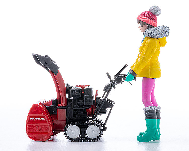 PLAMAX MF-62 minimum factory みのり with ホンダ小型除雪機 HSS1170n（JX）