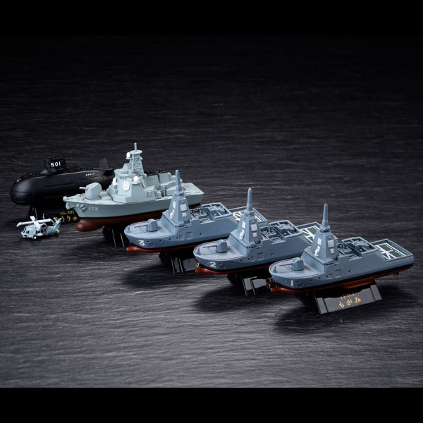 【BOX販売】miniQ ワールドシップデフォルメ6 海上自衛隊2 出動！最新鋭艦編（全5種） 1BOX:6個入