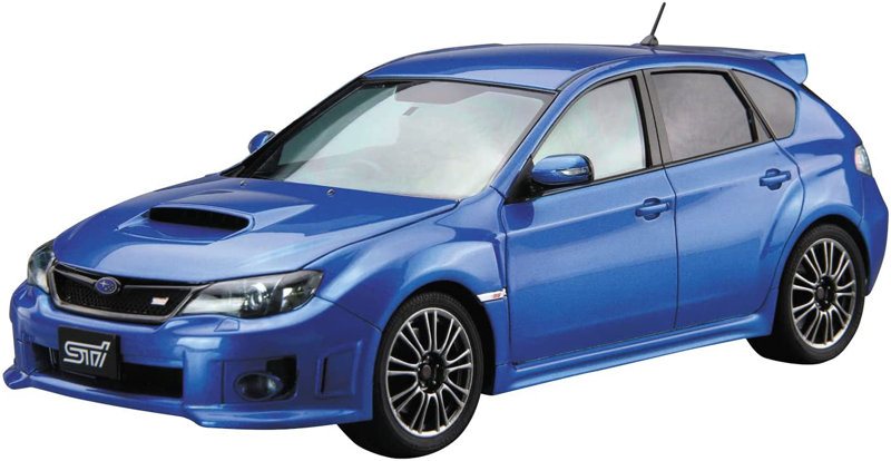 1/24 スバル GRB インプレッサWRX STI ’10 ザ・モデルカーNo.29