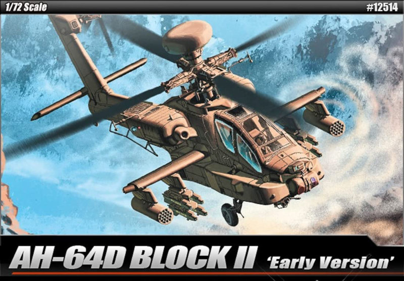 1/72 AH-64D アパッチ ブロック2 初期型