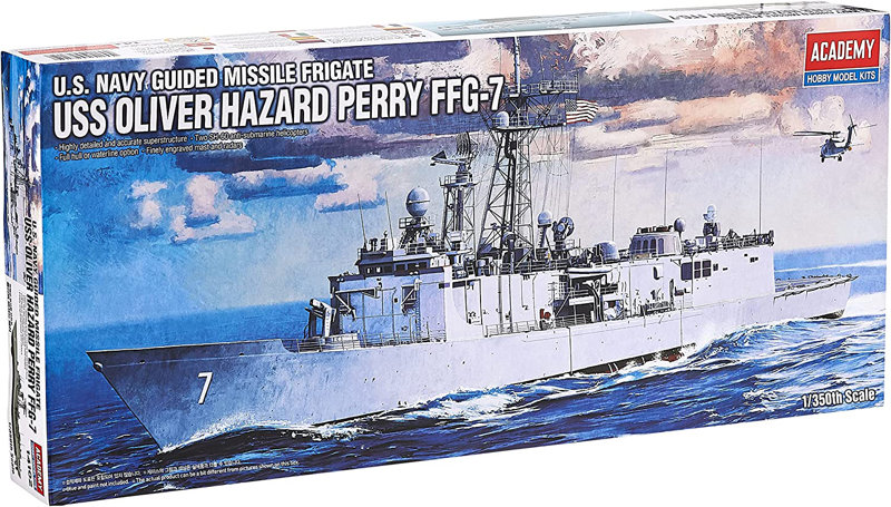 1/350 アメリカ海軍 FFG-7 オリバー・ハザード・ペリー