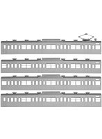 18502 国鉄（JR）103系＜低運・非ユニット窓・冷改車＞ 基本4両編成ボディキットB