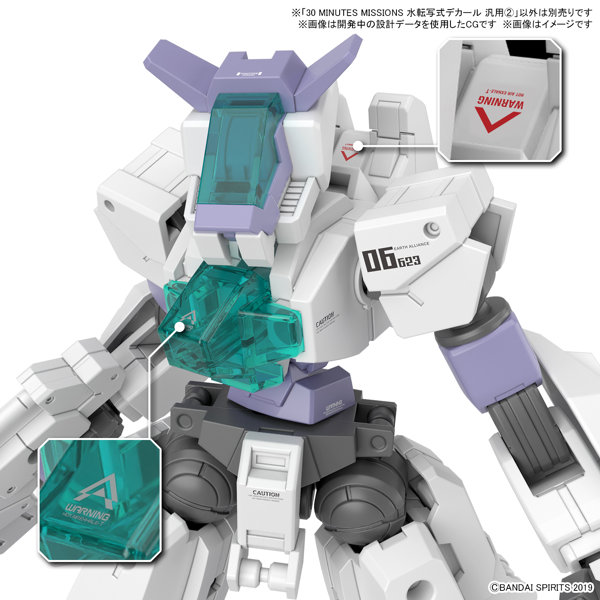 30 MINUTES MISSIONS 水転写式デカール 汎用（2）