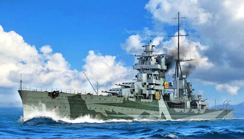 1/350 イタリア海軍 重巡洋艦 ゴリツィア