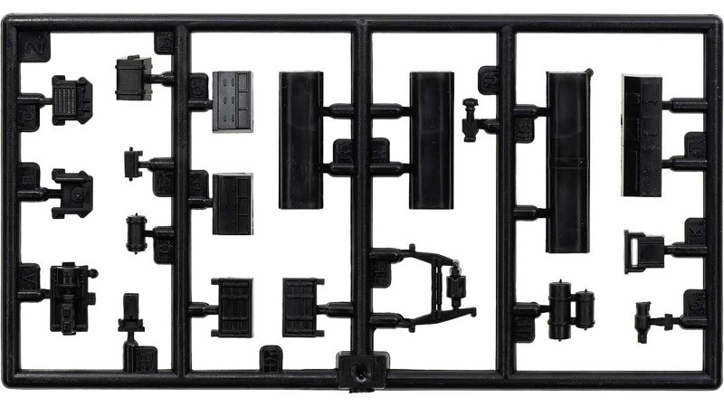 8593 客車用床下機器セットB（5枚入り）