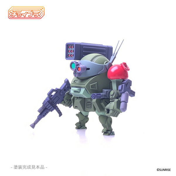 チョイプラ 装甲騎兵ボトムズ スコープドッグ レッドショルダーカスタム