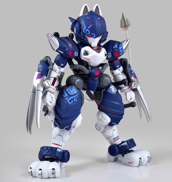 1/60 超高機動装甲・猫忍者 C.A.T-01 影