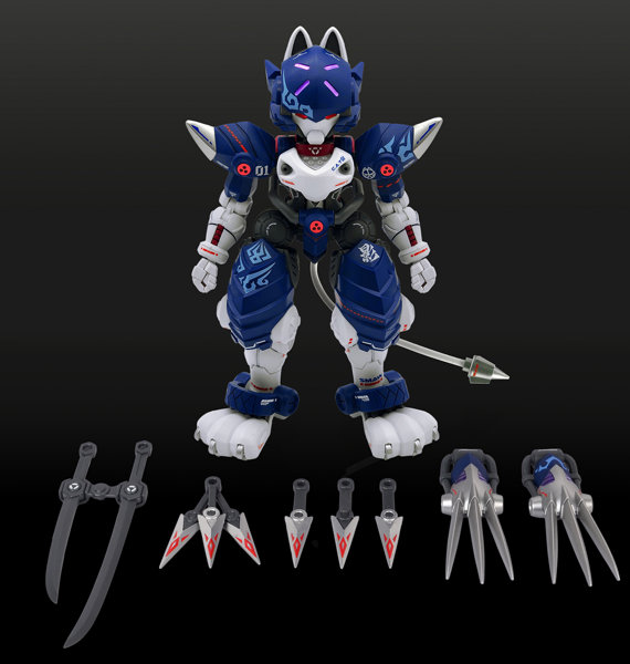 1/60 超高機動装甲・猫忍者 C.A.T-01 影