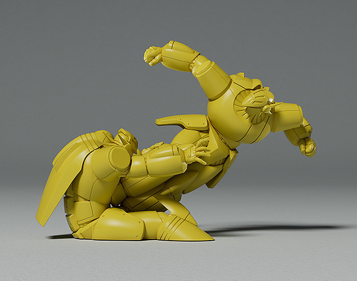 PLAMAX トップをねらえ！ MF-64 minimum factory ガンバスター スーパーイナズマキック/RX-7 イナズマキックエフェクトカラーVer.