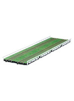 1789 ワイドトラムレールS70-WT-G（F）（緑化軌道・8本セット）（ガードレール付）
