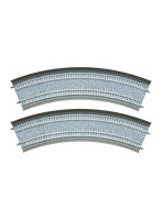 1882 複線カーブレールDC391・354-45(F)(2本セット)