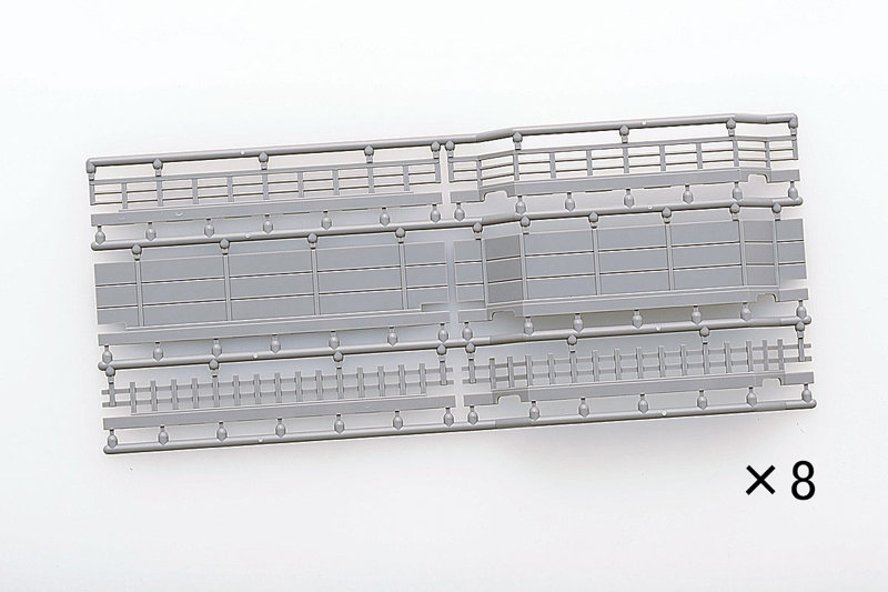 3054 ワイドレール用壁S70・信号機用（6種×8枚入）