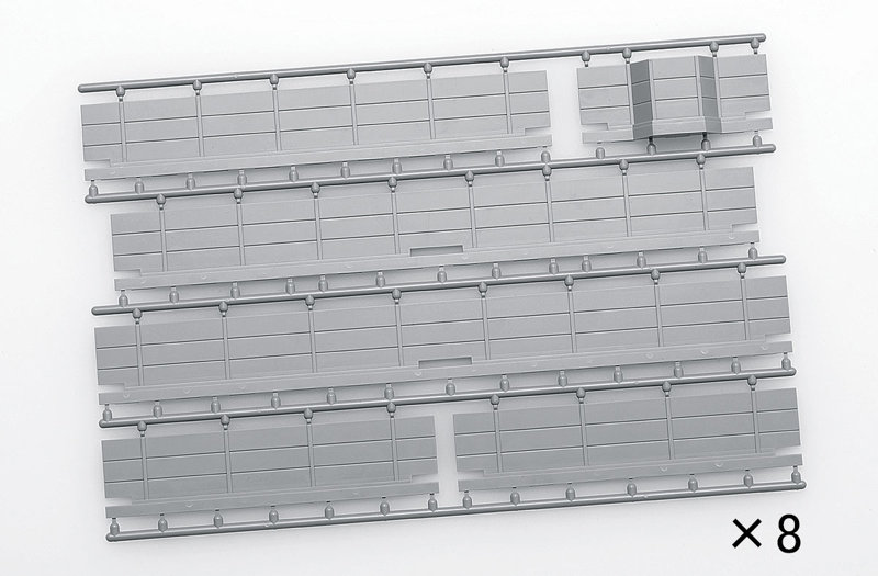 3057 ワイドレール側壁（F）C541・S72.5・S70・E・ワイド化PR（L）541（280）・PX280（8枚入）