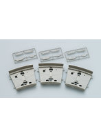 【10%ポイント還元中】3065 複線カーブガーター橋C317・280-15(3枚セット)(灰)