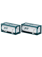 3175 ISO20ftタンクコンテナ(フレームタイプ・日本石油輸送・グリーン・2個入)