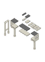 4078 マルチ通路幅拡張セット