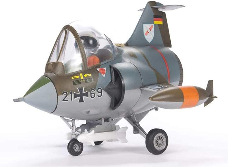 デフォルメ飛行機 F-104G 西ドイツ空軍 第1航空団