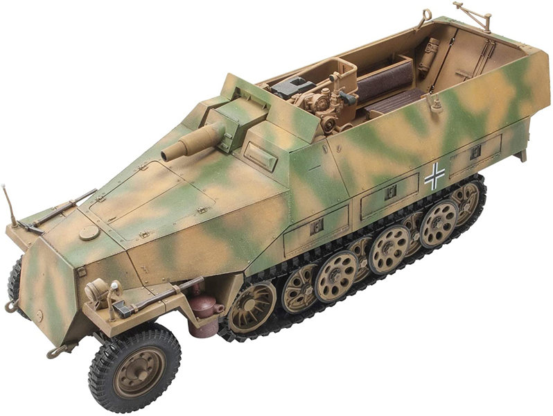 1/35 ドイツ軍 Sd.Kfz.251/9 D 7.5cm戦車砲搭載火力支援車前期型