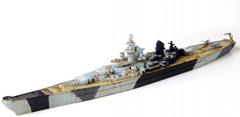 1/1200 アメリカ海軍 戦艦アイオワ World of Warships コラボキット