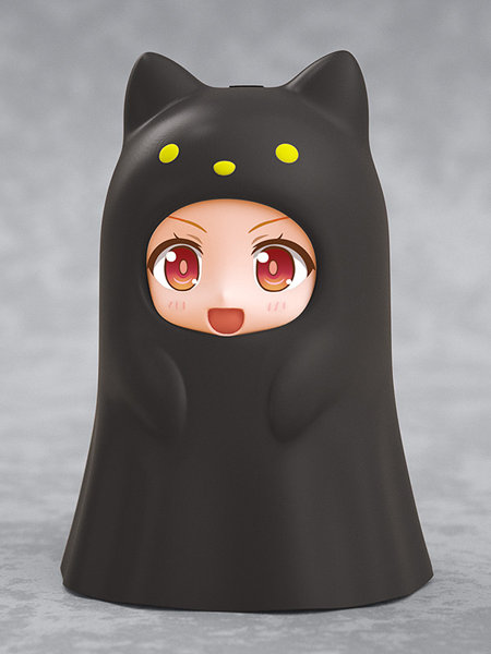 ねんどろいどもあ きぐるみフェイスパーツケース おばけねこ（くろ）