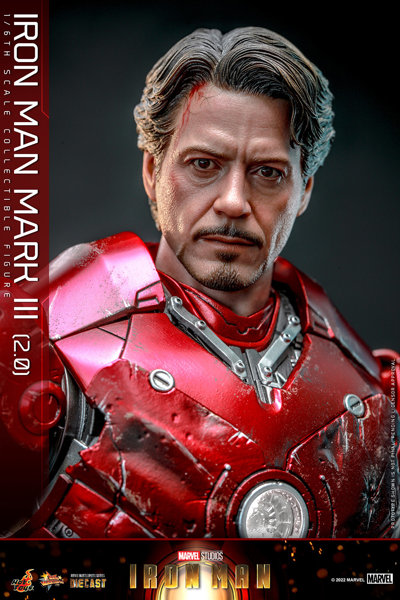 【ムービー・マスターピース DIECAST】 『アイアンマン』 1/6スケールフィギュア アイアンマン・マーク3...