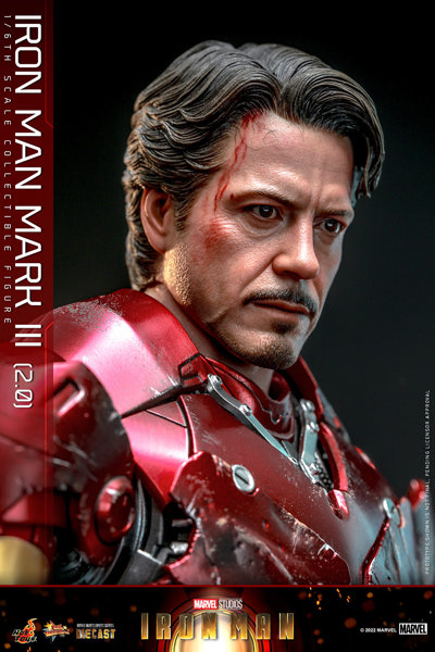 【ムービー・マスターピース DIECAST】 『アイアンマン』 1/6スケールフィギュア アイアンマン・マーク3...