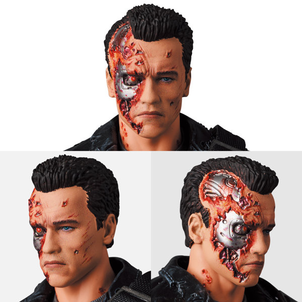 MAFEX Terminator 2: Judgment Day T-800（T2:BATTLE DAMAGE Ver.）