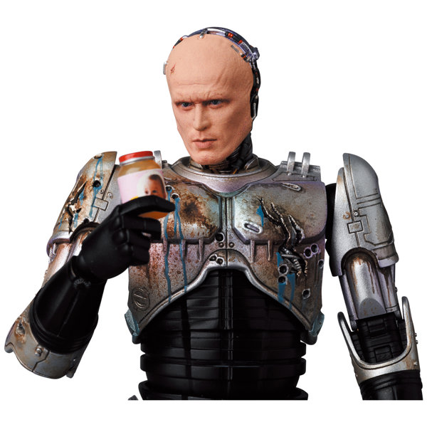 MAFEX ROBOCOP MURPHY HEAD DAMAGE Ver.