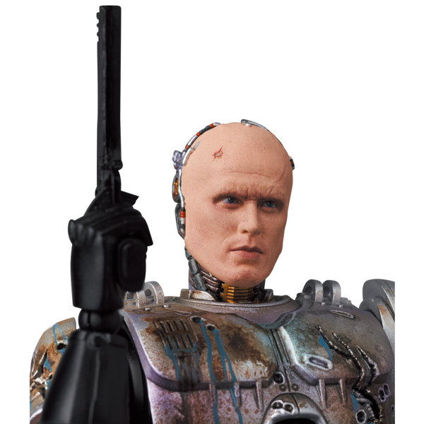 MAFEX ROBOCOP MURPHY HEAD DAMAGE Ver.