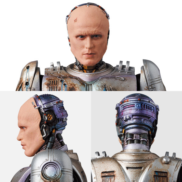 MAFEX ROBOCOP MURPHY HEAD DAMAGE Ver.