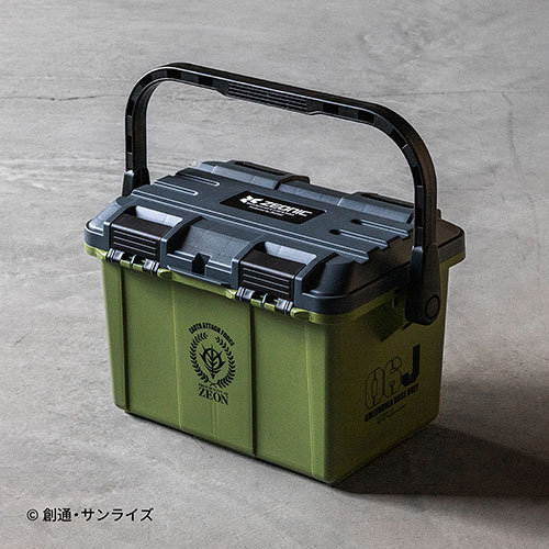 角利産業 機動戦士ガンダム ツールボックス17L ジオン公国軍モデル G-102