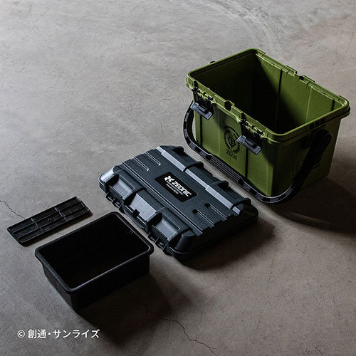 角利産業 機動戦士ガンダム ツールボックス17L ジオン公国軍モデル G-102