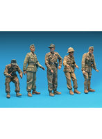 1/35 ドイツアーマードカークルー フィギュアセット 5体入