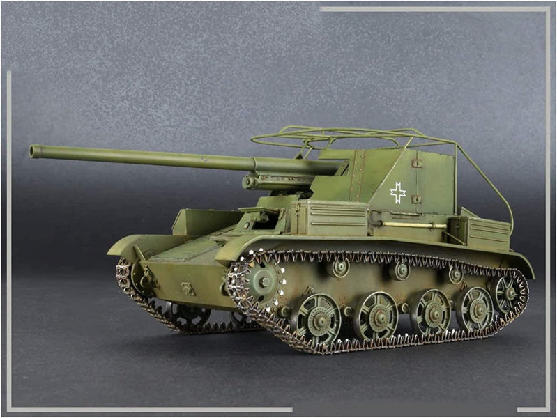 1/35 ルーマニア陸軍TACAM T-60駆逐戦車 フルインテリア（内部再現）