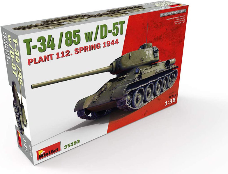 1/35 T-34-85 w/D-5T 第112工場製 1944春