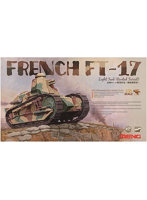 1/35 フランス軽戦車ルノー FT17（リベット砲塔）