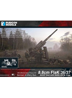 1/56 ドイツ軍 8.8cmFlaK 36/37AA/AT Gun w/Sd.Ah202 トレーラー&クルー