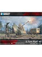 1/56 ドイツ軍 3.7cm FlaK 43 w/Sd.Ah 58 トレーラー＆クルー