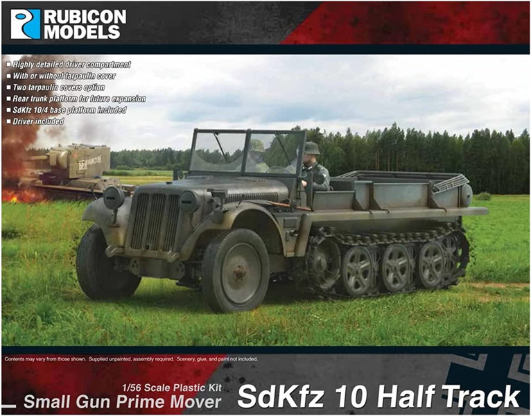 1/56 ドイツ軍 Sd.kfz.10 ハーフトラック