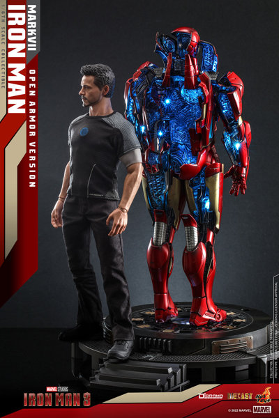 【ムービー・マスターピース DIECAST】 『アイアンマン3』 1/6スケールジオラマ アイアンマン・マーク7...