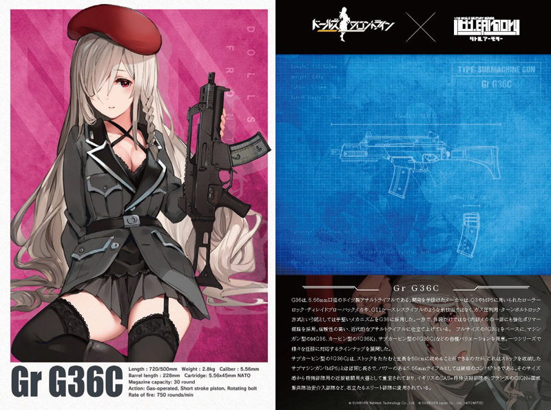 リトルアーモリー ［LADF28］ドールズフロントライン Gr G36C タイプ