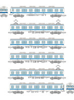 32468 鉄道コレクション 東武鉄道8000系8112編成グッドデパートメント広告列車6両セット