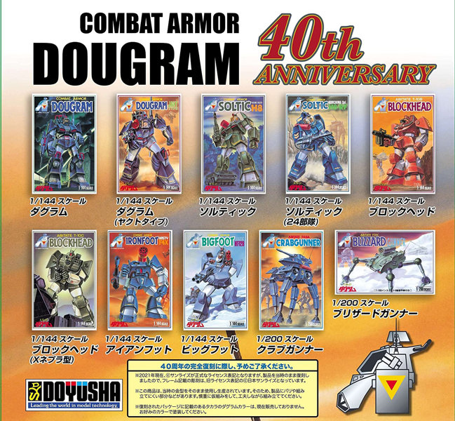 完全復刻版 太陽の牙ダグラム 40周年記念コレクターズボックス