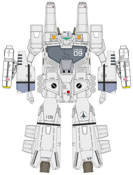 VF-1J アーマード バルキリー ‘ブルズアイ作戦 Part2’