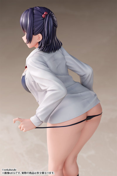 oekakizuki イラスト 間違って友達の姉ちゃんの部屋に「松山 葵」 1/6スケール 塗装済み完成品フィギュア