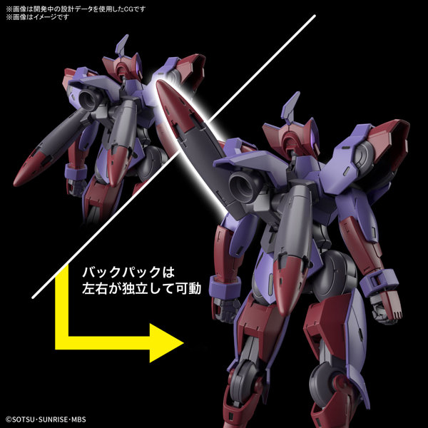 HG 1/144 ベギルペンデ