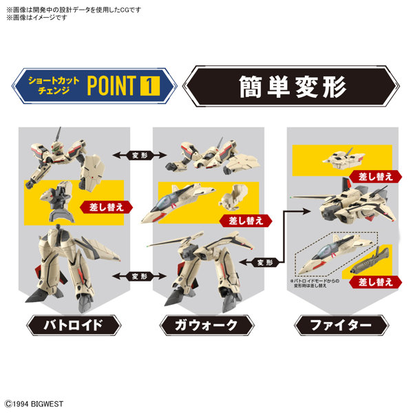 HG 1/100 YF-19