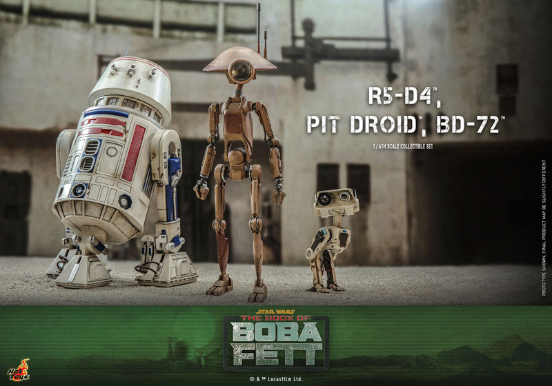 【テレビ・マスターピース】 『ボバ・フェット/The Book of Boba Fett』1/6スケールフィギュア R5-D4＆...